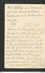 Seite 81, Tagebuch "Umgebung von Mistelbach | Poysdorf | Schanzleiten" (NHMW-PRAE-BBB-25)